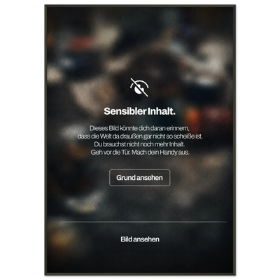 "Sensibler Inhalt"