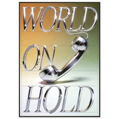 "World on hold"